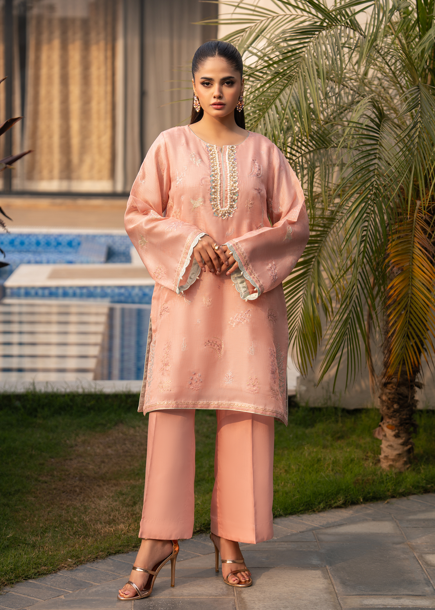 Blush Peach Festive Pret