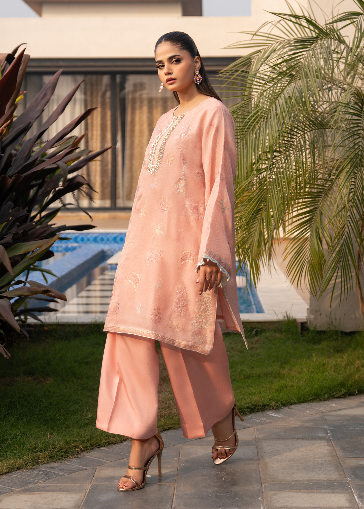 Blush Peach Festive Pret