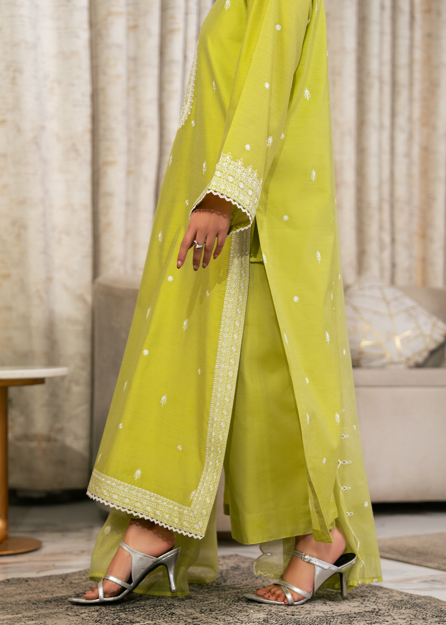 Lime Green Festive Pret