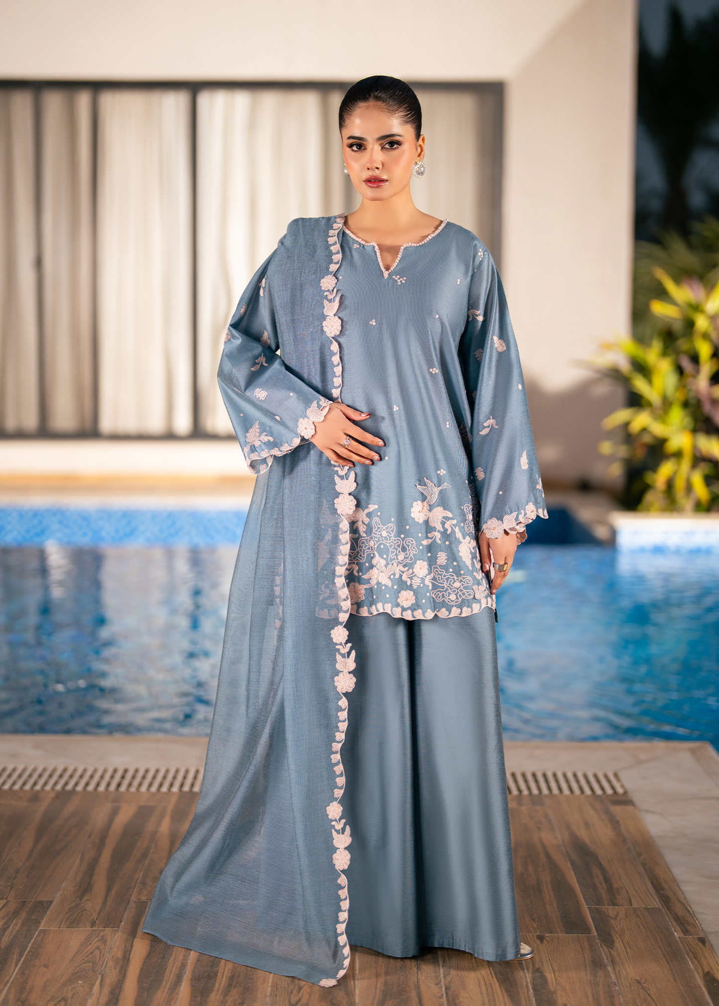 Slate Grey Festive Pret