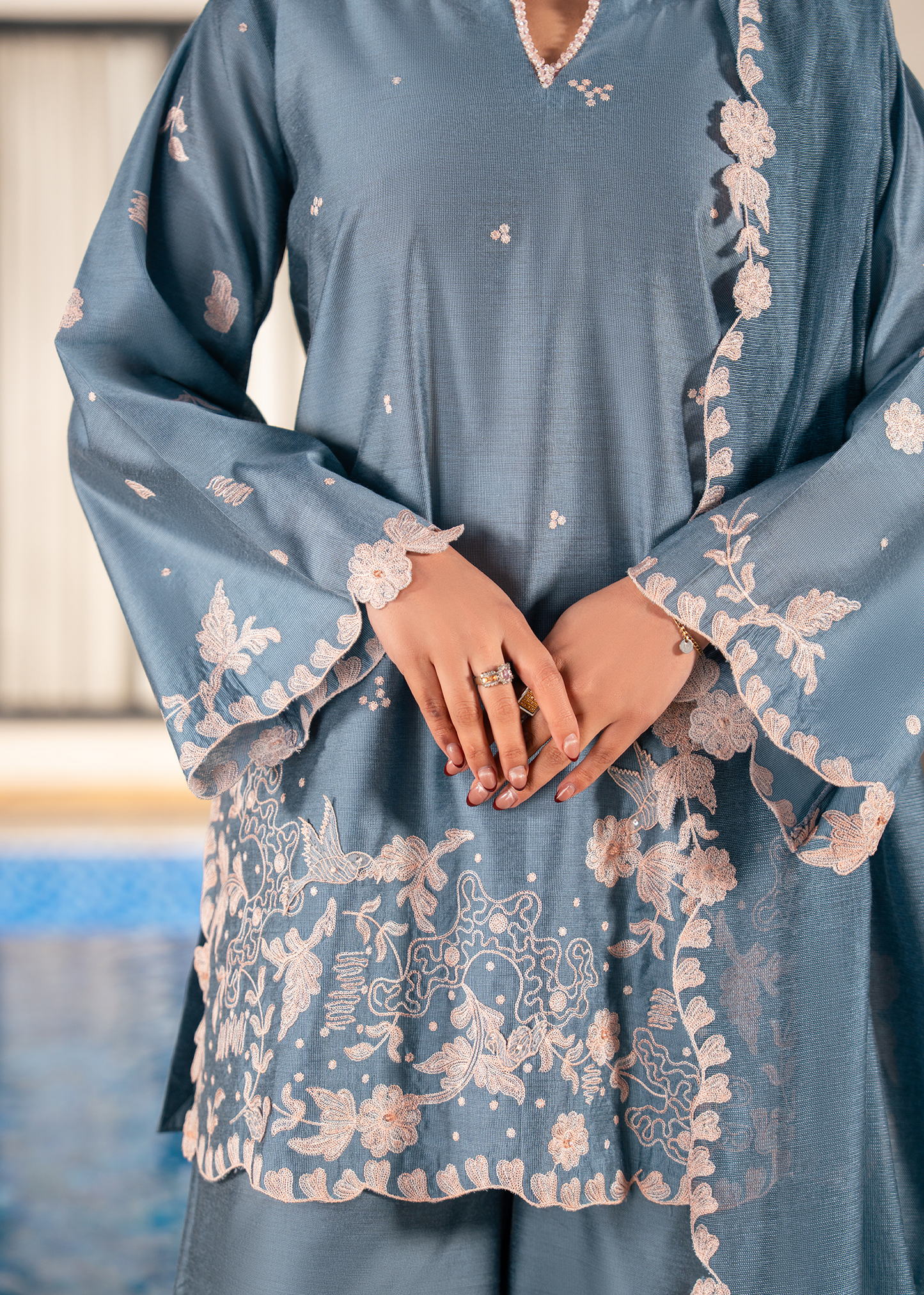 Slate Grey Festive Pret