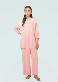Pink Linen Co-ord