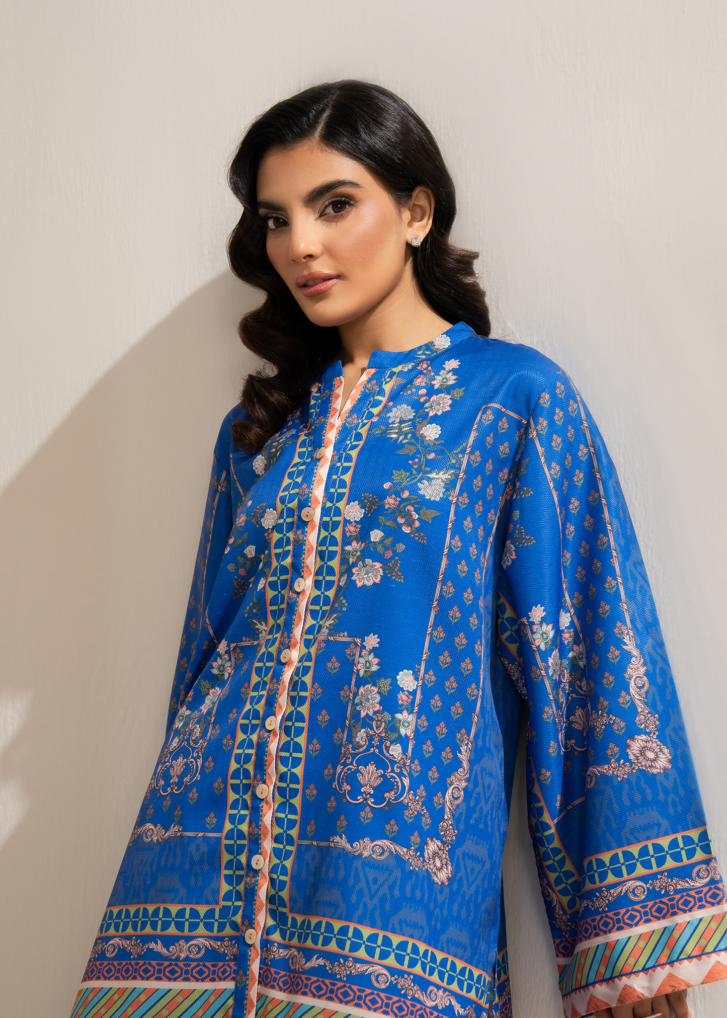 Cobalt Blue Printed Co-ord