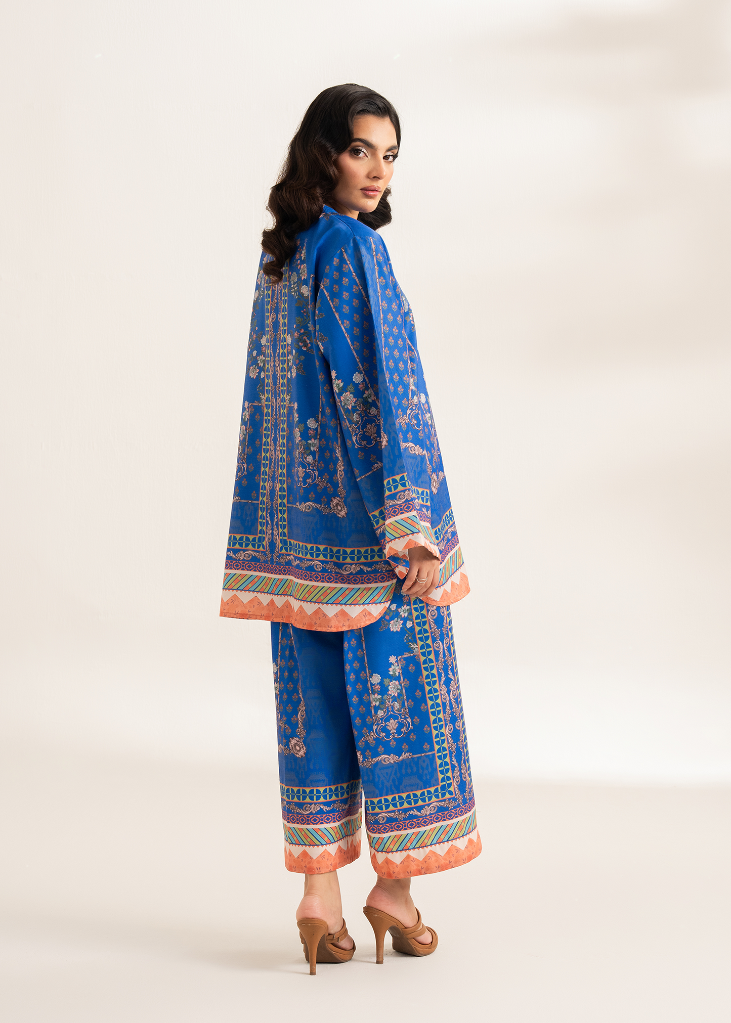 Cobalt Blue Printed Co-ord
