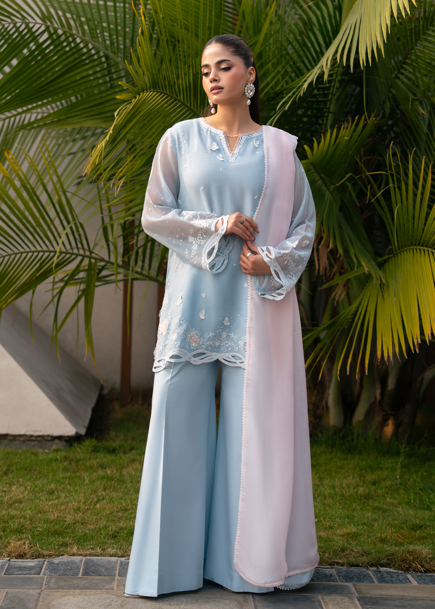 Sky Blue Festive Pret