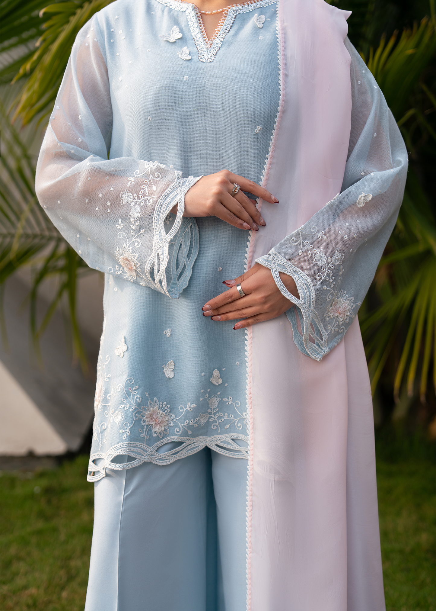 Sky Blue Festive Pret