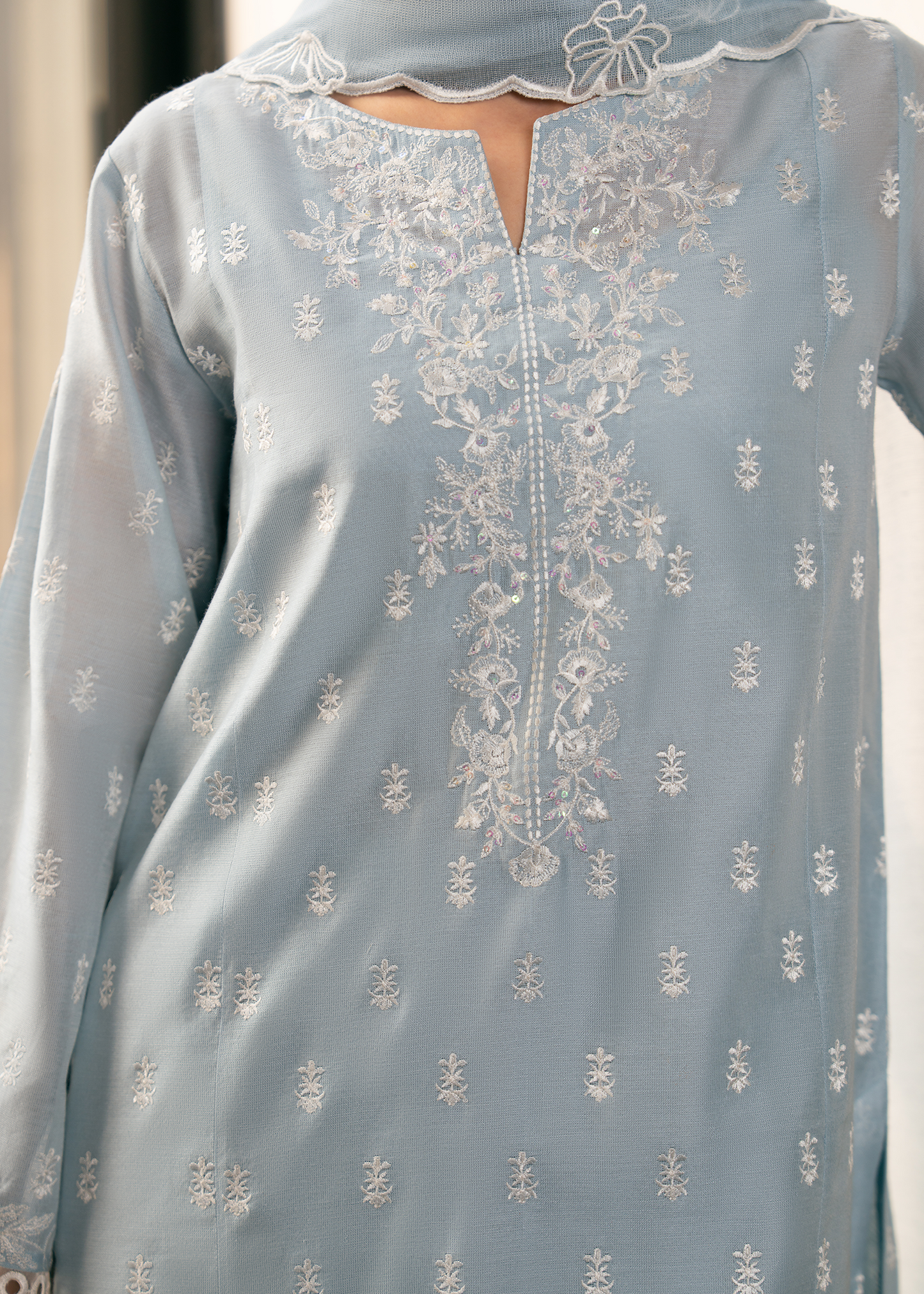 Powder Blue Festive Pret