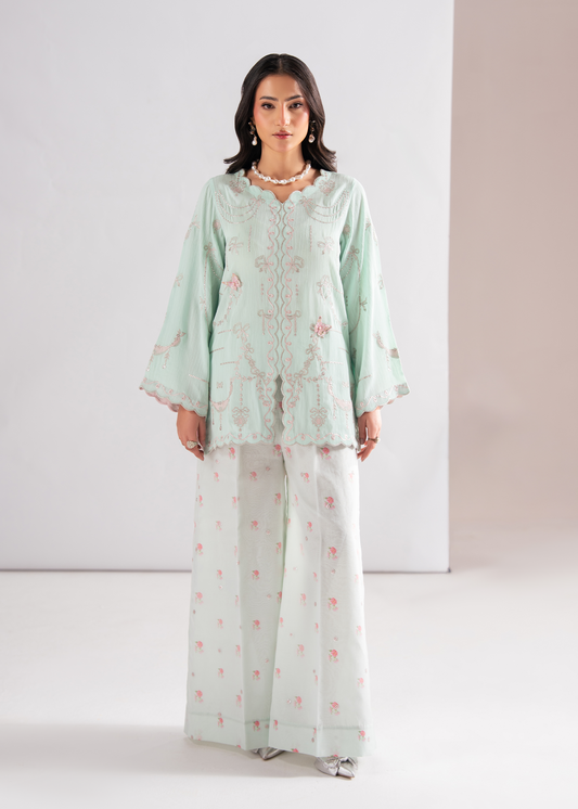 Selene Mint Green Festive Pret