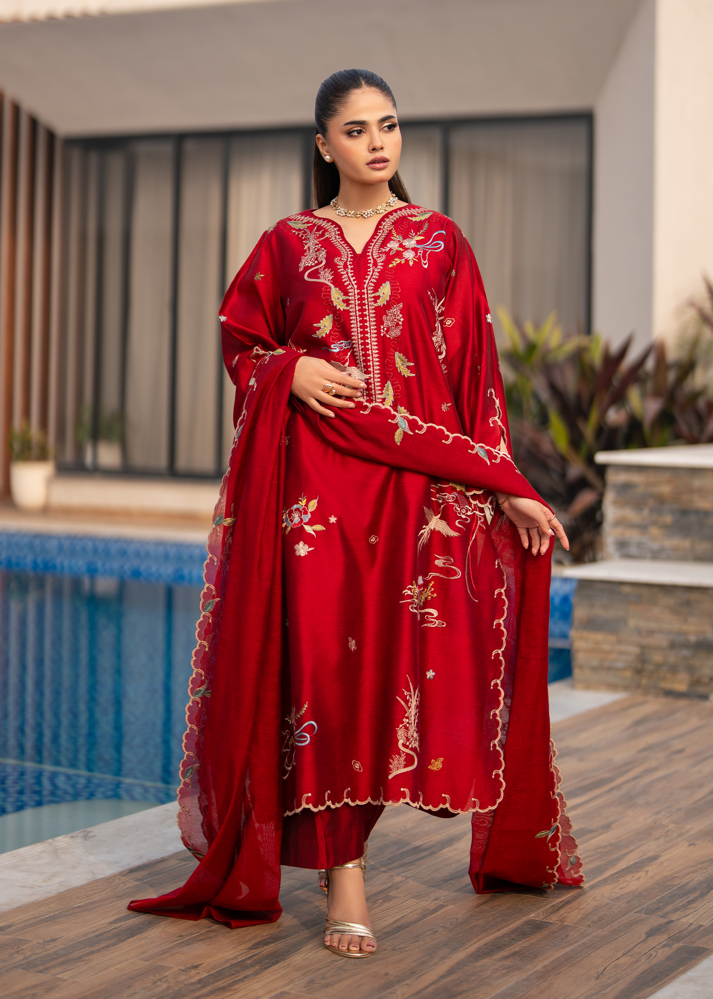 Cherry Red Festive Pret