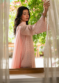 Amy Baby Pink Festive Lawn