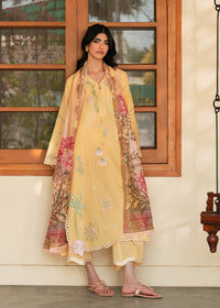 Emi Butter Yellow Festive Lawn