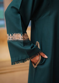 Teal Embroidered Marina 2 PC Suit