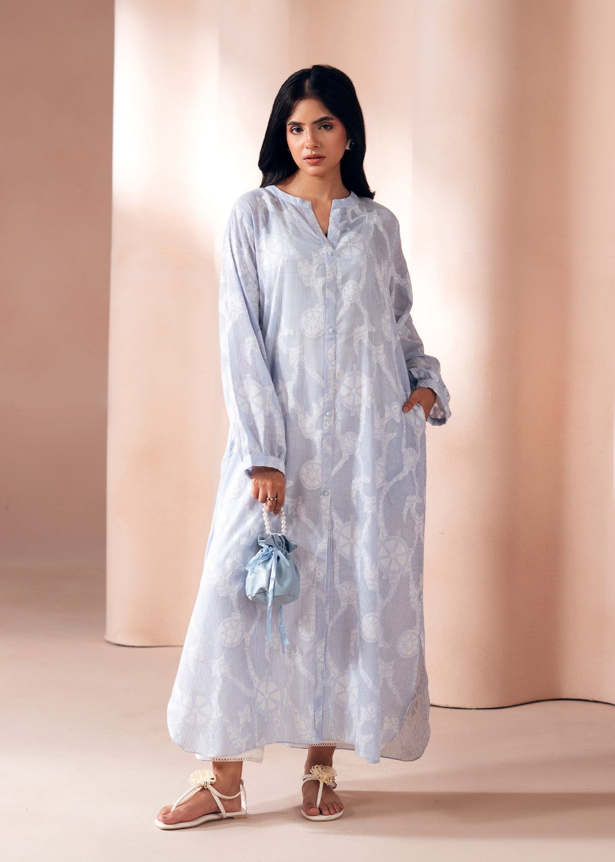 Blue Long Shirt