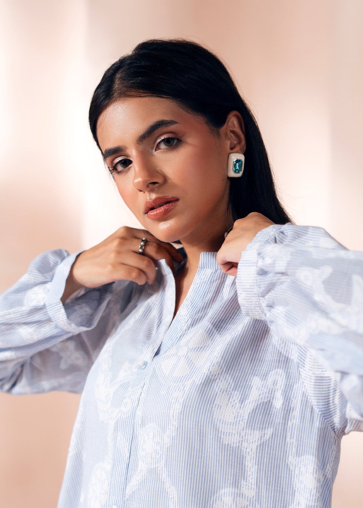 Blue Long Shirt