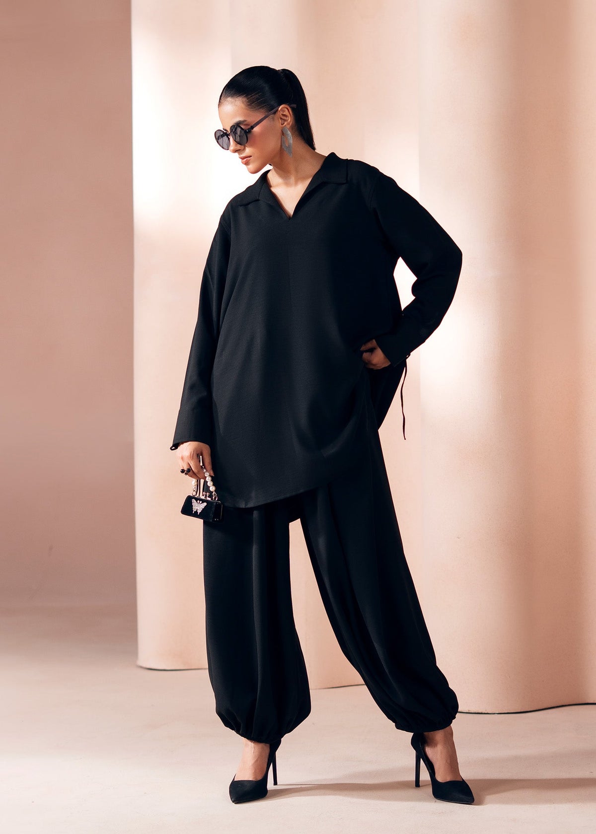 Black Crush Co-ord Set