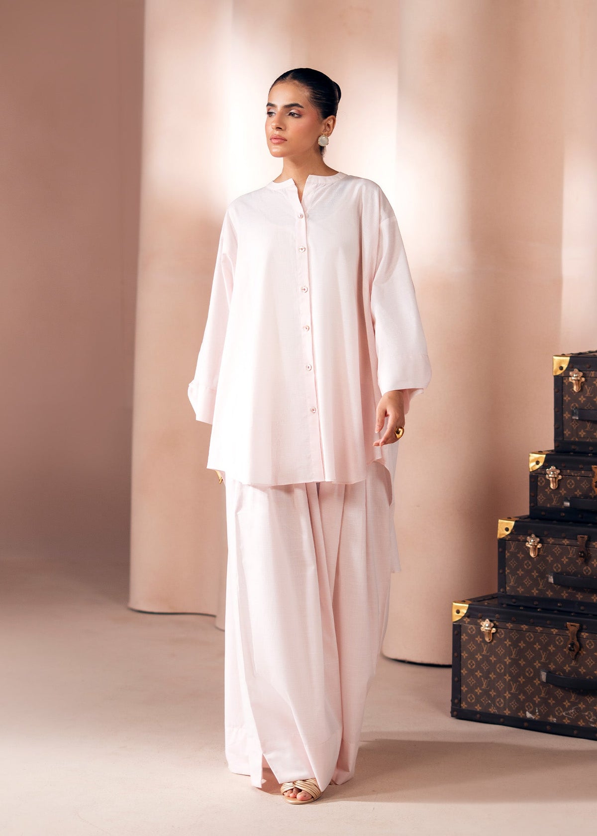 Baby Pink Co-ord Set