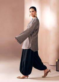 Grey Tweed Shirt