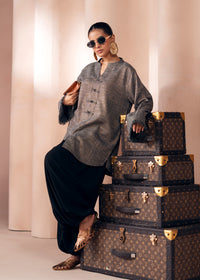 Grey Tweed Shirt