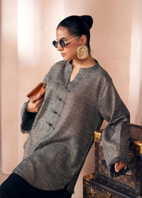 Grey Tweed Shirt