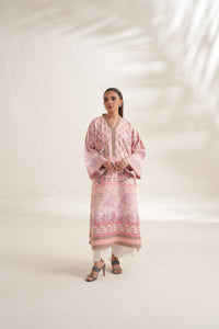 Dull Raw Silk Trouser